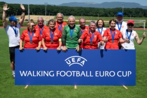 Češi na mistrovství Evropy ve walking fotbale skončili sedmí